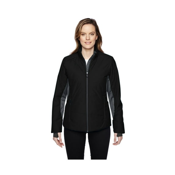 North End Sport Red 78696 Ladies' Immerge Insulated Hybrid Jacket With Heat Reflect Technology