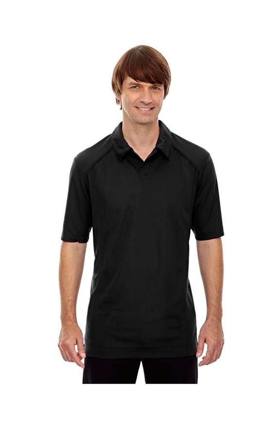 North End Sport Red 88632 Men'S Recycled Polyester Performance Pique Polo Shirt