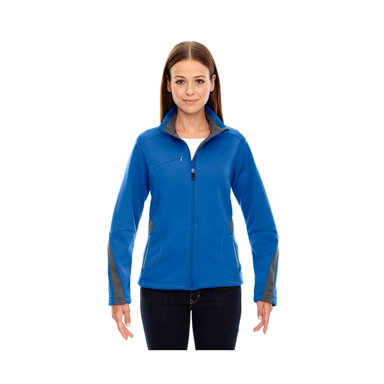 North End Sport Red Escape Ladies Bonded Fleece Jacket Style