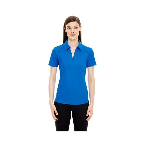 North End Sport Red Women's Performance Pique Polo Shirt, Style 78632