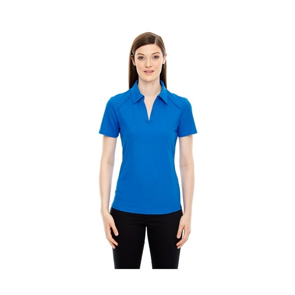 North End Sport Red Women's Performance Pique Polo Shirt, Style 78632