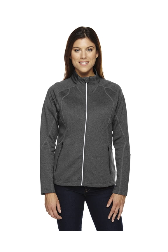 North End Women's Performance brushed Fleece Jacket, Style 78174