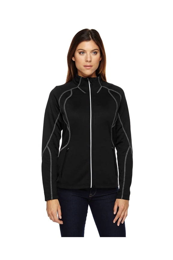 North End Women's Performance brushed Fleece Jacket, Style 78174