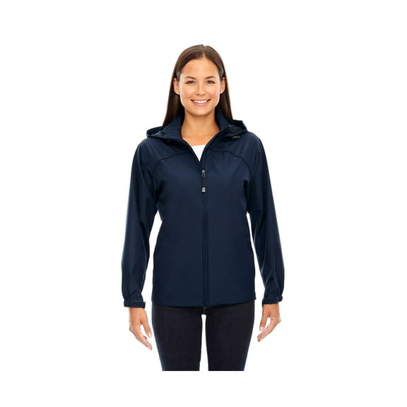 North End Women's Techno Lite Water Resistant Hooded Jacket, Style 78032