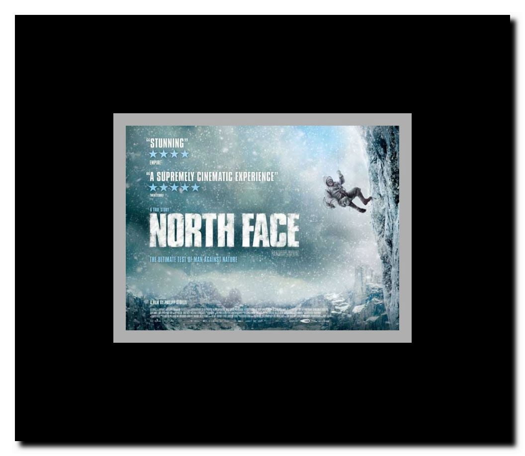 North Face Framed Movie Poster