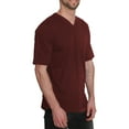 thumbnail image 1 of North Hudson Men's Classic Fit V-Neck Jersey T-Shirt, 1 of 1