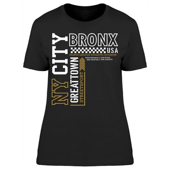 North League Athletic Div. Nyc T-Shirt Women -Image by Shutterstock, Female XX-Large