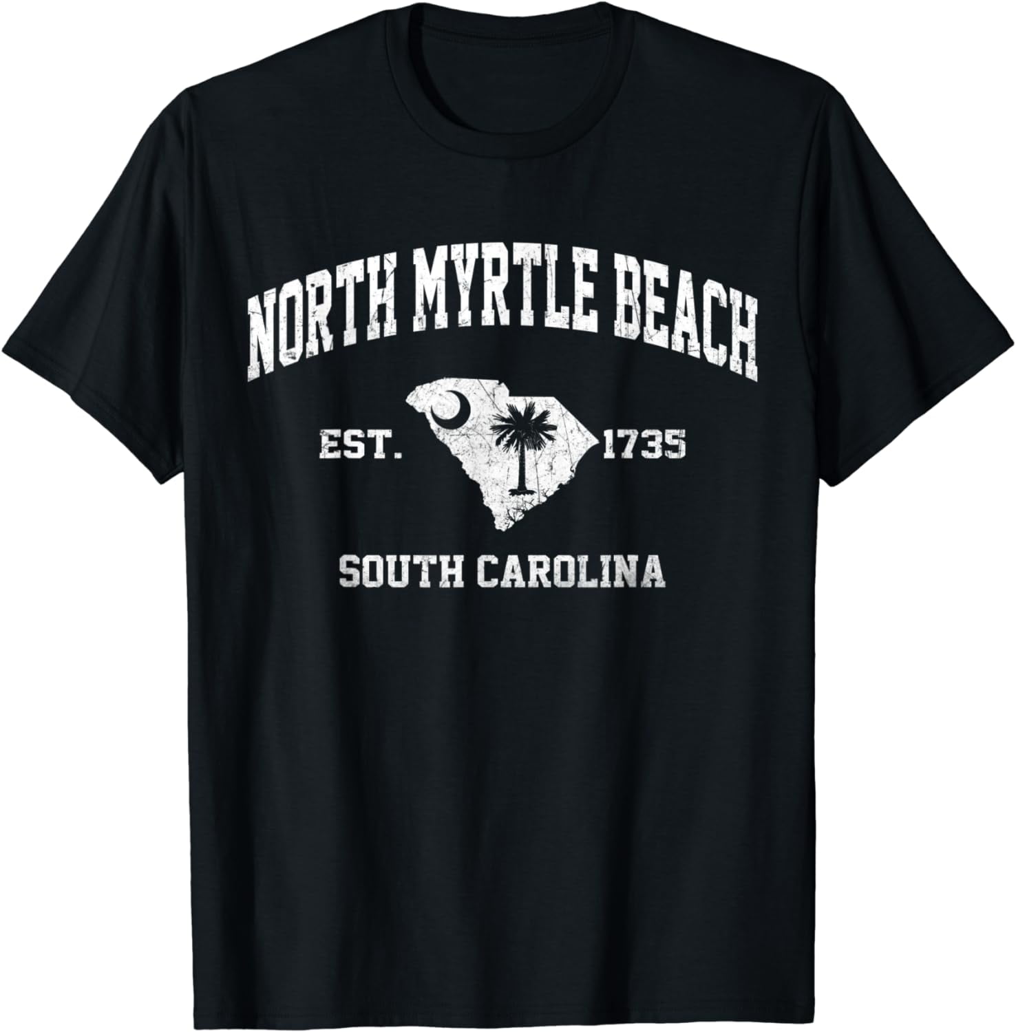 Myrtle Beach Sc South Carolina Flag Vintage Sports Men Women T-Shirt Myrtle Beach Sc South Carolina Flag Vintage Sports Men Women T-Shirt
