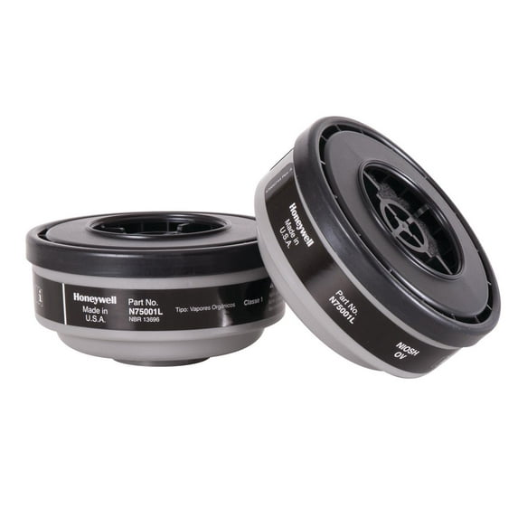 North N-Series Organic Vapor Respirator Cartridge, Pair (N75001L)