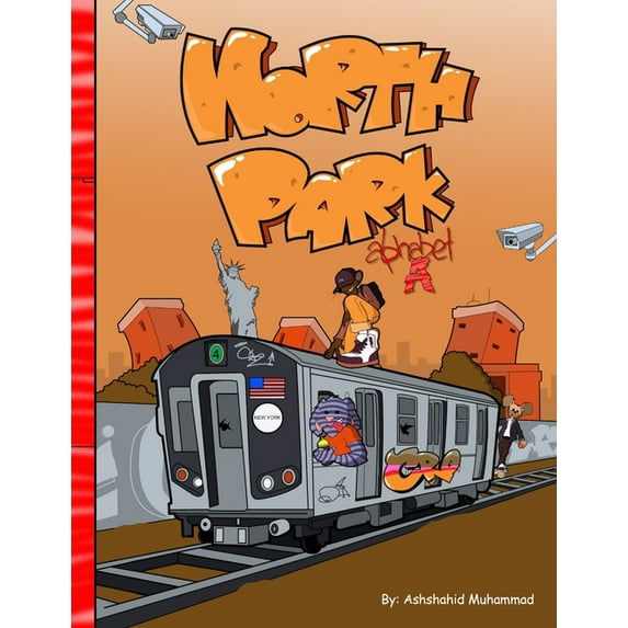 North Park Alphabet A Coloring Book, (Paperback)