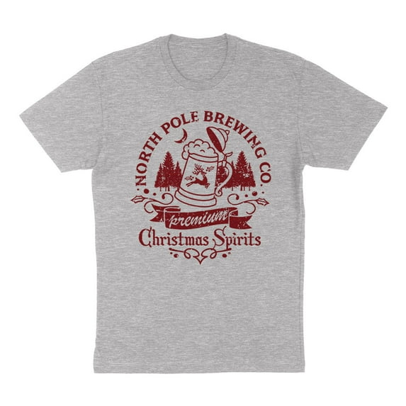 North Pole Brewing Co Shirt Unisex 4X-Large Grey