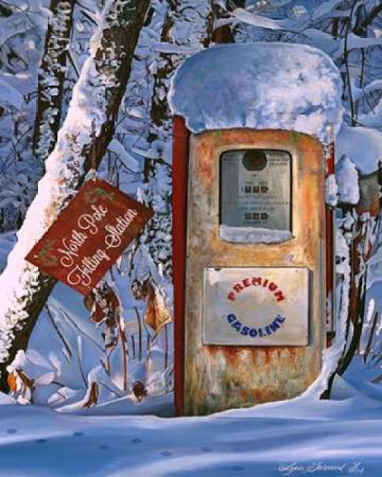 North Pole Canvas Art - Lynn Garwood (24 x 30)