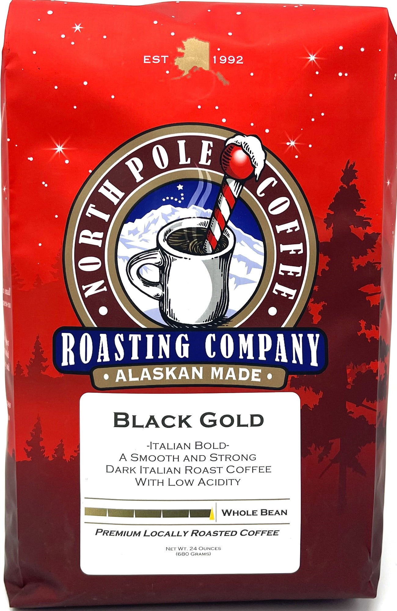 North Pole Coffee Black Gold 24oz