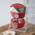 thumbnail image 1 of North Pole Kitchen Two-Tier Basket, 1 of 1