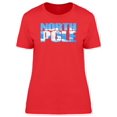 thumbnail image 1 of North Pole Landspace Inside T-Shirt Women -Image by Shutterstock, Female x-Large, 1 of 2