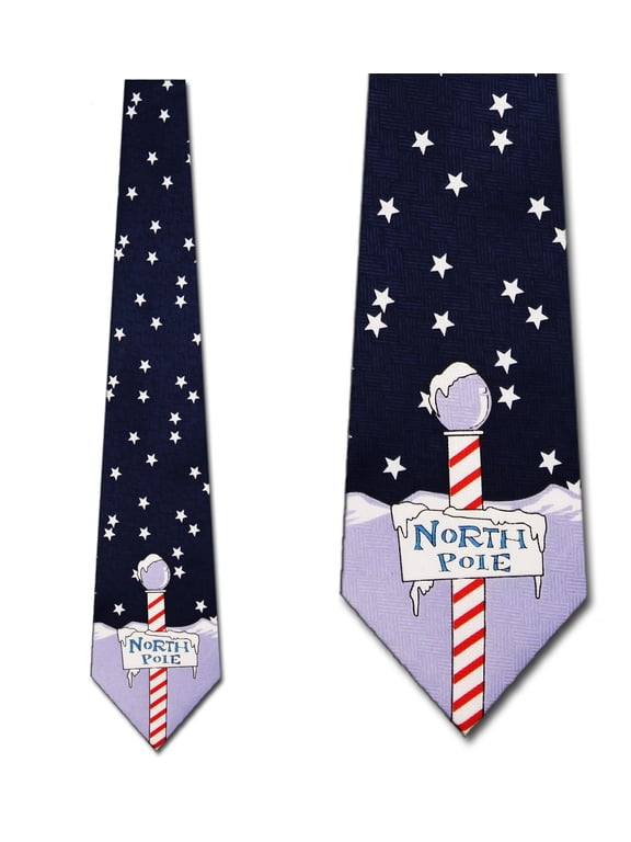 North Pole Necktie Mens Tie
