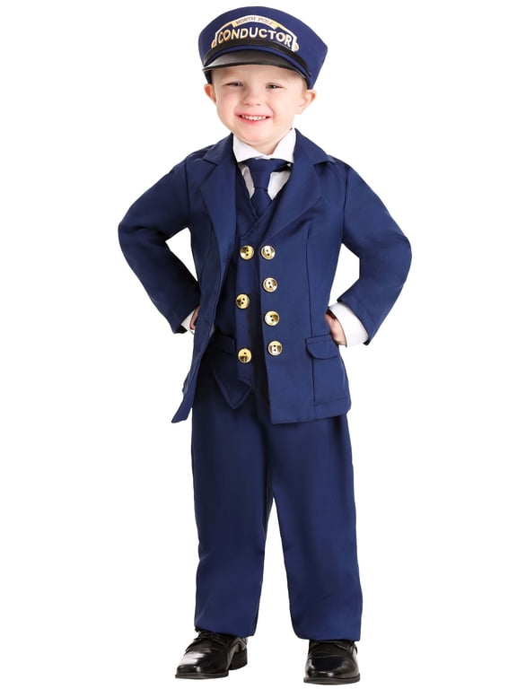North Pole Train Conductor Costume Toddler