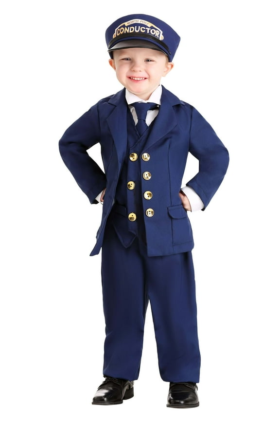 North Pole Train Conductor Costume Toddler