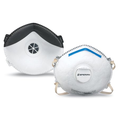 North Respiratory Protection SAF-T-FIT PLUS N1125 Particulate Respirators, Half Facepiece, Small