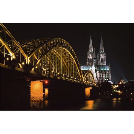 North Rhine - Westphalia - Dom & Hohenzollem Brucke Poster Print