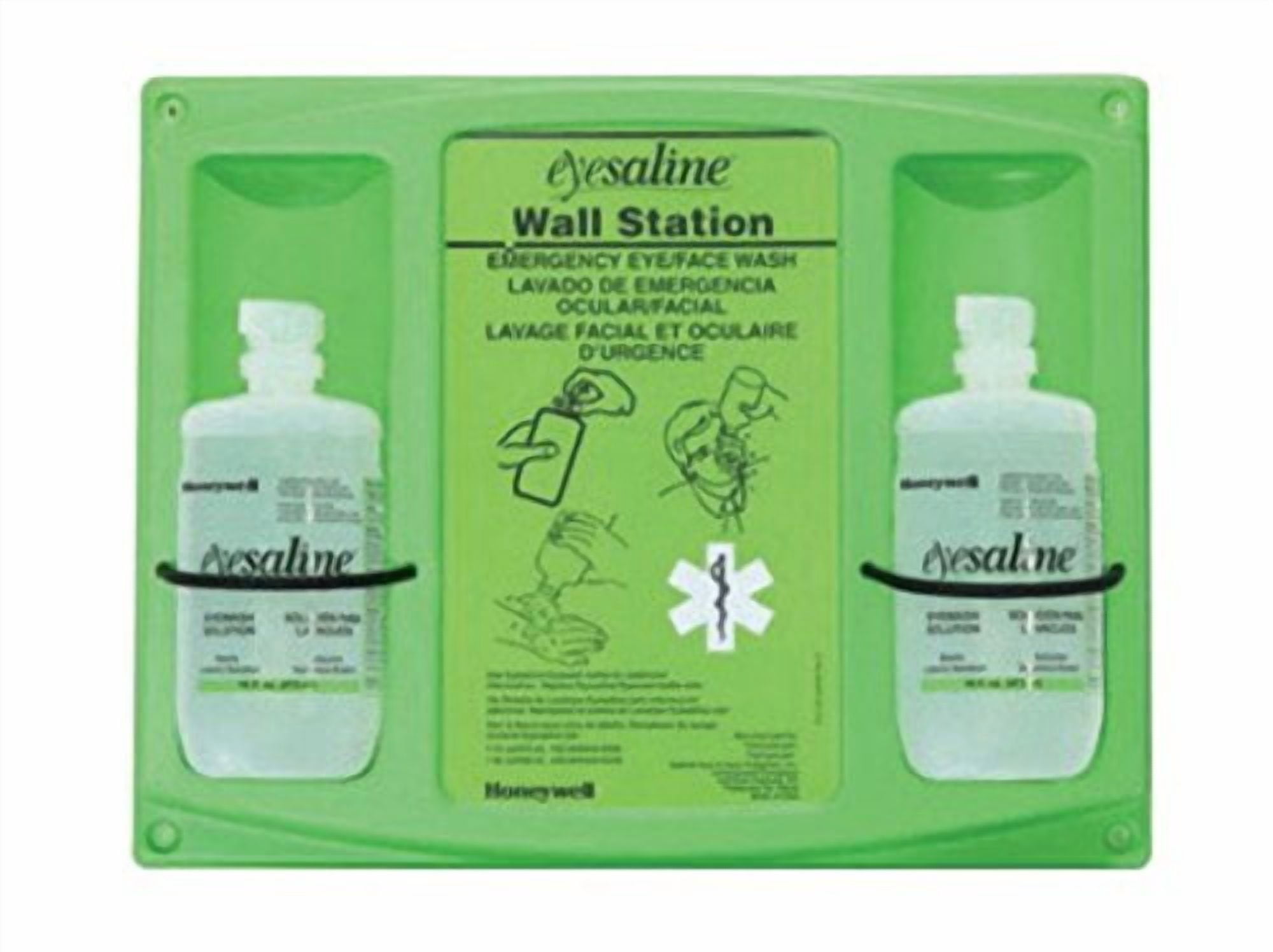 Sperian 32-000465-0000 Eye Saline Double Wall Station - 16 Ounce