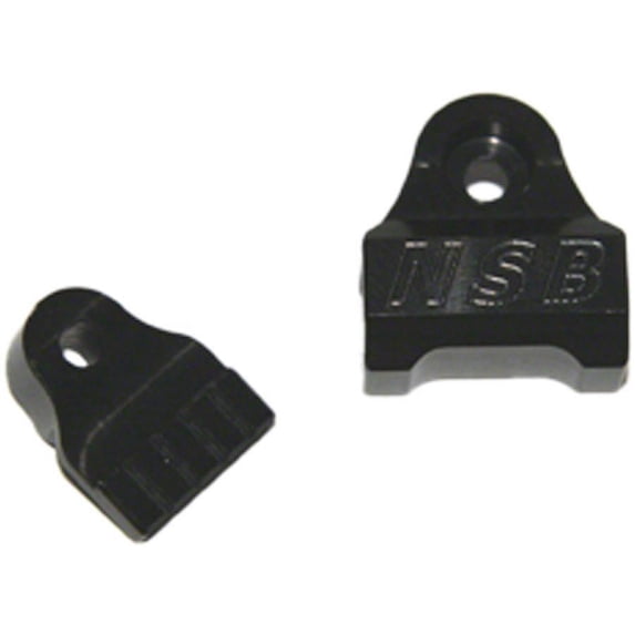North Shore Billet Fox 40 (all years) and 2002-2007 32 & 36 Cable Guide Black