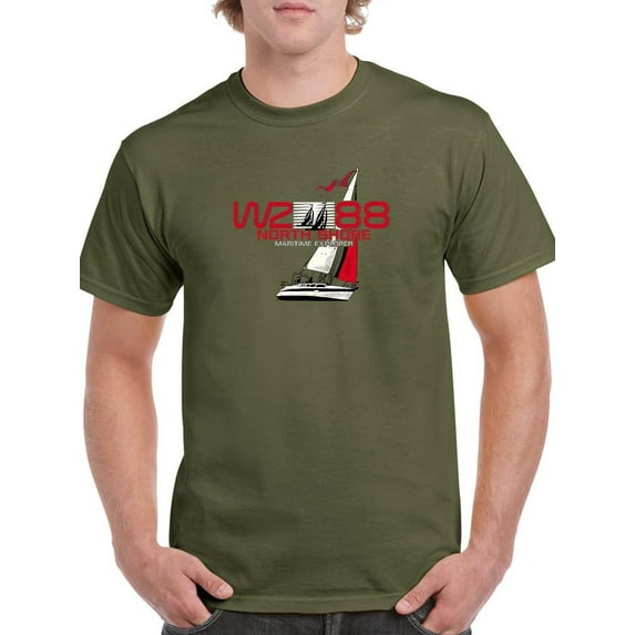 North Shore Boat T-Shirt Men -Image by Shutterstock, Male 5X-Large