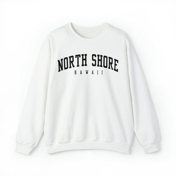 North Shore Hawaii Sweatshirt, Gifts, Crewneck