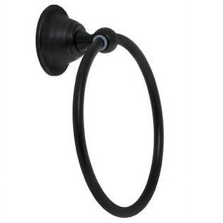 North Shore Wall Mounted Towel Ring Bath Accessory, Oil Rubbed Bronze