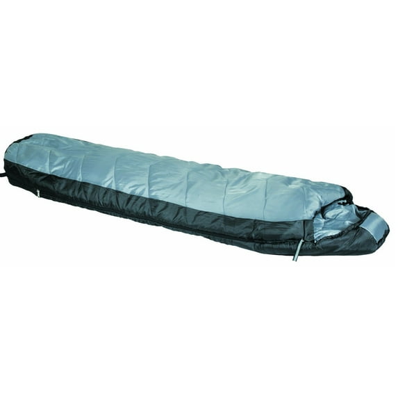 North Star -15 F Mummy Sleeping Bag, Black & Silver