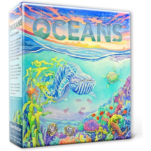 North Star Games Evolution: Oceans Board Game | Limited Edition | Adapt to Survive!