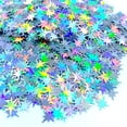 thumbnail image 1 of North Star Shape Glitter Confetti (1oz = 28g), 1 of 2
