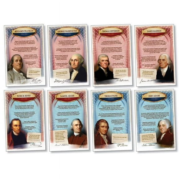 North Star Teacher Resources America's Founders Bulletin Board Set