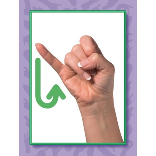 Kaplan Early Learning Company American Sign Language Alphabet Cards