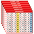thumbnail image 1 of North Star Teacher Resources Hundred Chart Adhesive Desk Plate, 36 Per Pack, 6 Packs, 1 of 2