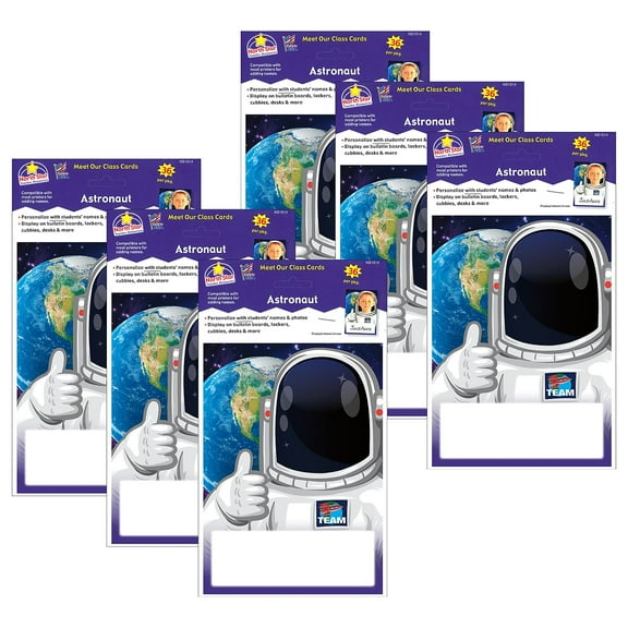 North Star Teacher Resources Launch Into Learning Astronaut Meet Our Class Cards 36 Per Pack 6 Packs