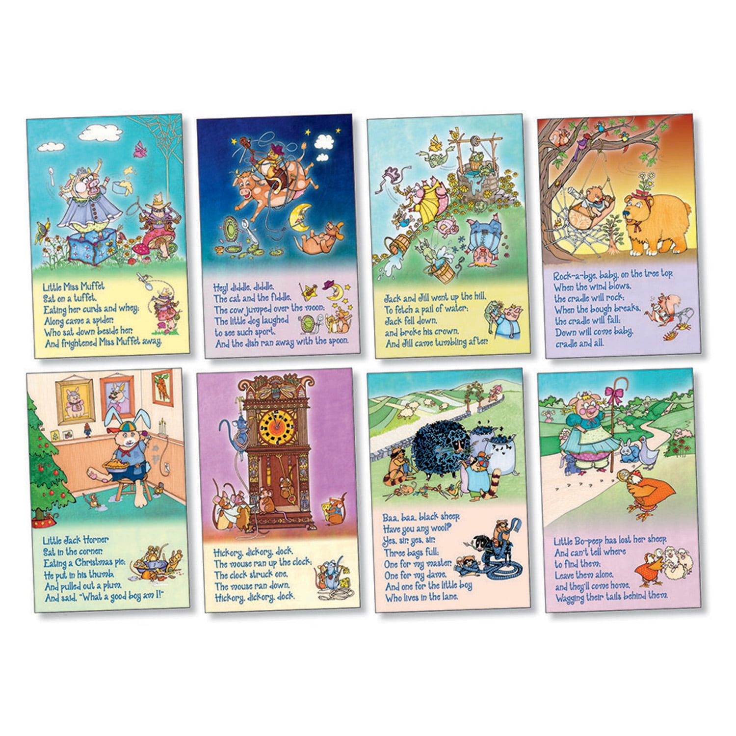 North Star Teacher Resources Nursery Rhymes Bulletin Board Set