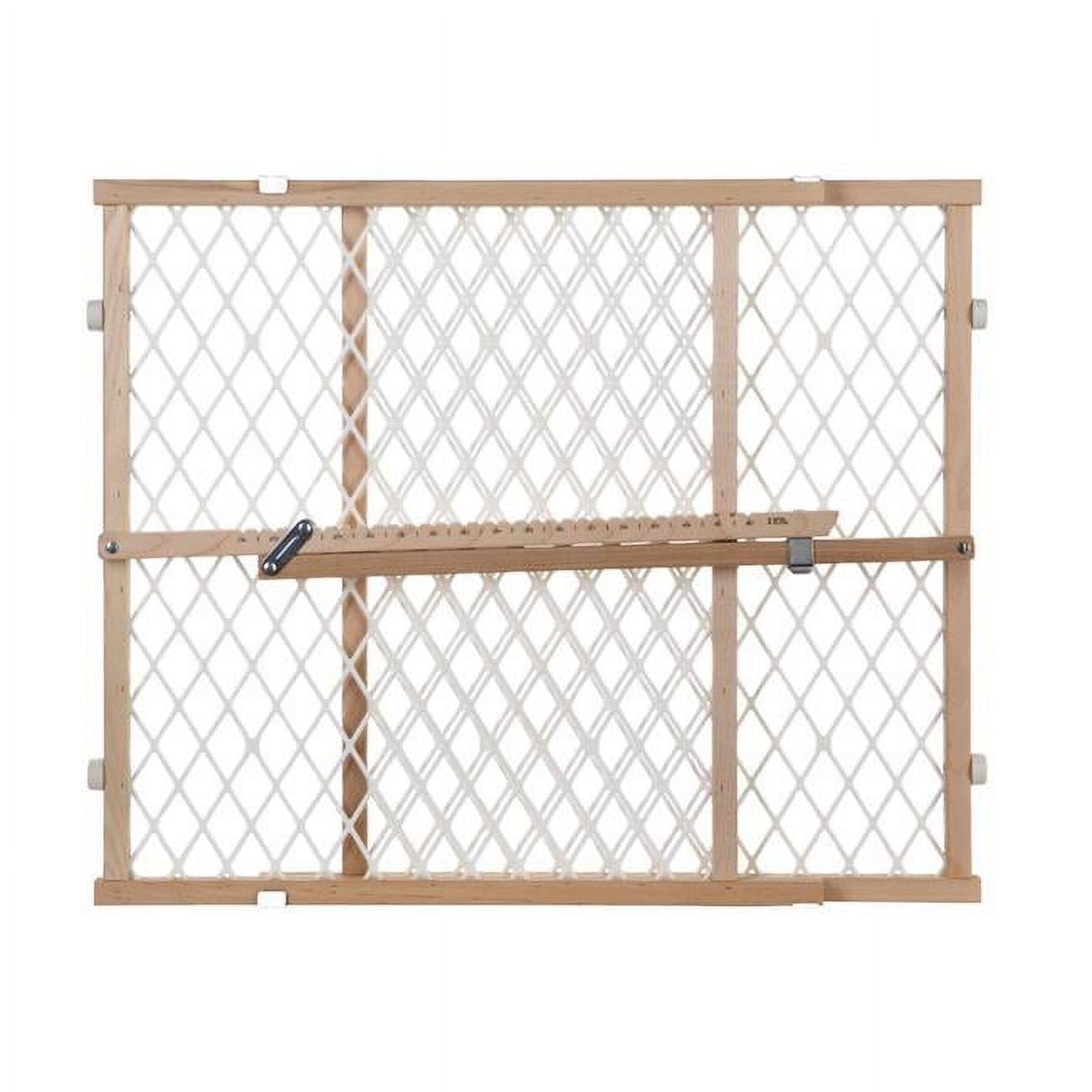 North States 026107046055 26.5-42 in. Diamond Mesh Pet Gate