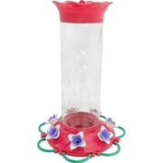 North States 1965 Lavender Bloom Hummingbird Feeder, Red & Purple - 32 oz