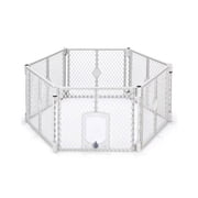 North States 26 in. x 12 ft. Petyard Passage Gray Plastic Safety Gate