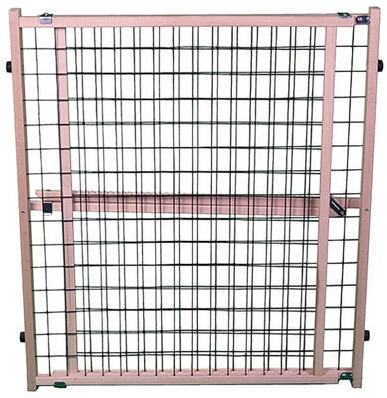 North States 4614A Extra Wide Expandable Wire Mesh Pet Gate, 32" x 29.5