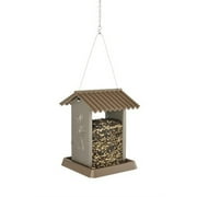 North States Brown Plastic Hopper Bird Feeder