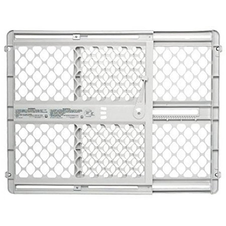 North States Gray 26 in. H X 26-42 in. W Plastic Child Safety Gate North States Gray 26 in. H X 26-42 in. W Plastic Child Safety Gate