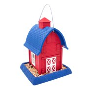 North States Village Collection Americana Barn Birdfeeder, 9.5" L X 10.25" W X 13" H