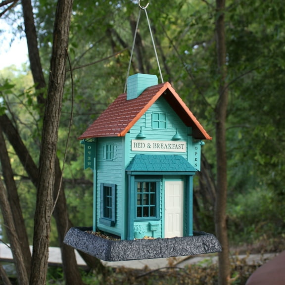 North States Village Collection Bed and Breakfast Hanging Birdfeeder, 6.5 lb Capacity