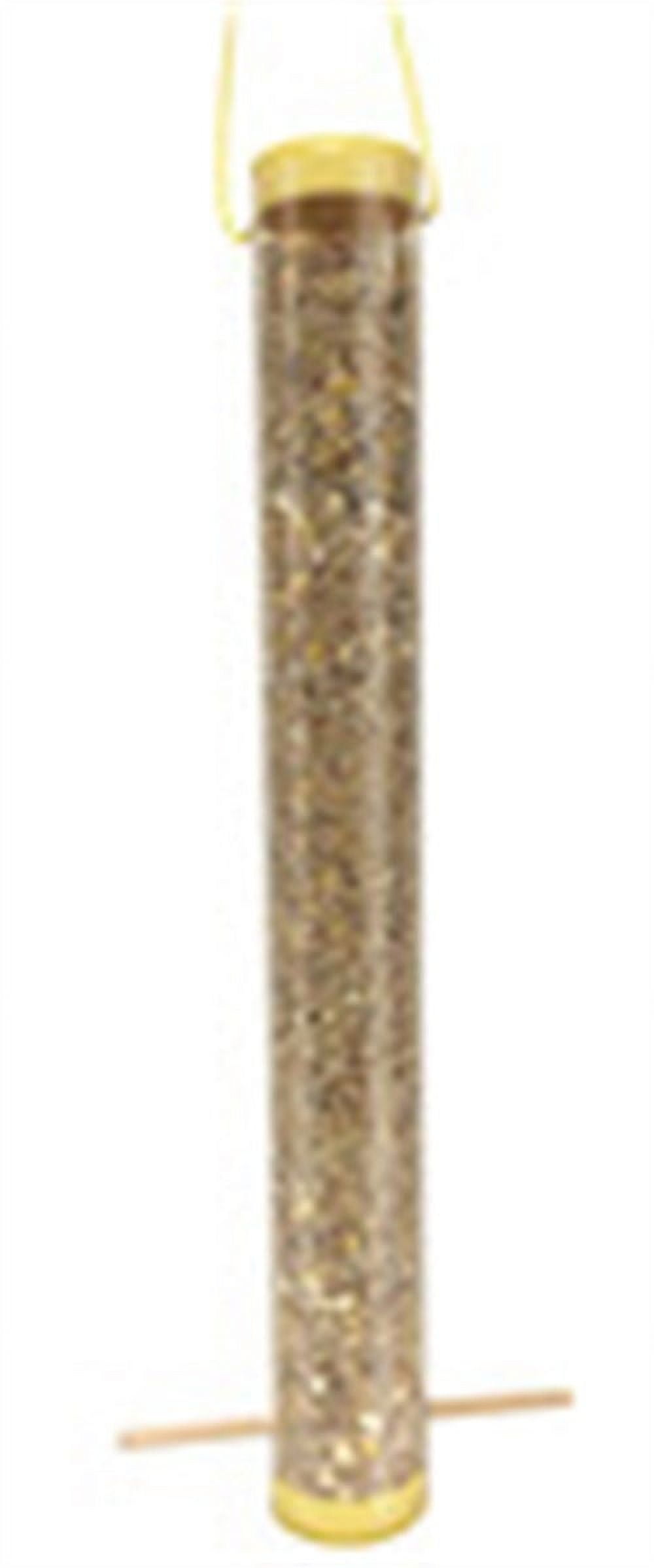 Picture of North States Wild Bird and Finch 9 oz Plastic Tube Bird Feeder 2 ports ...