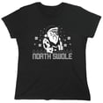 thumbnail image 1 of North Swole Sarcastic Humor Novelty Funny Women's Casual Tees, 1 of 3