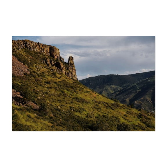 North Table Mountain - Golden Colorado Photography Landscape Nature Mountain Scenic Wilderness Rural Pastoral Unframed Wall Art Print 4 x 6 inches