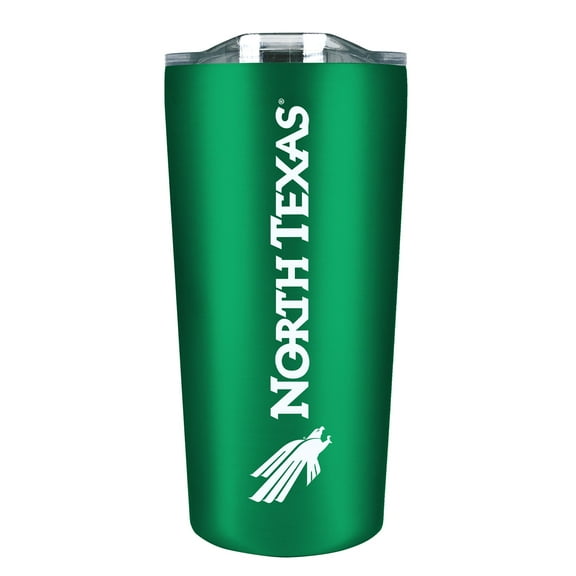 North Texas Mean Green 18oz. Stainless Steel Soft Touch Tumbler