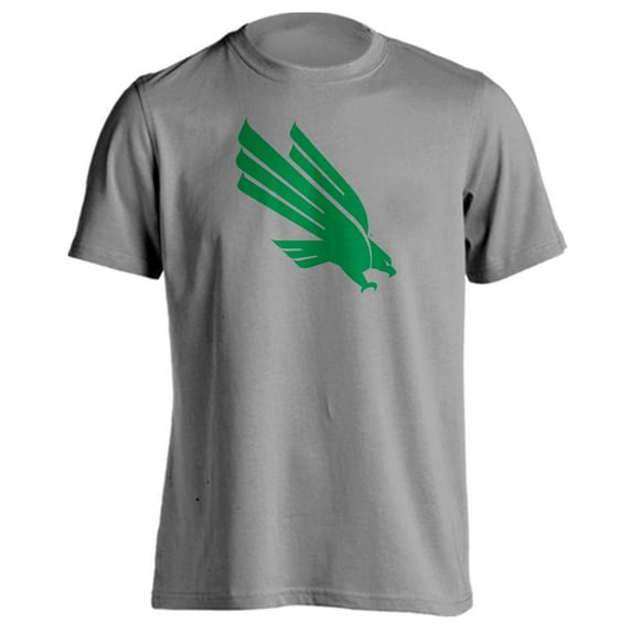 North Texas Mean Green Athletic Eagle Mascot Short Sleeve T-Shirt